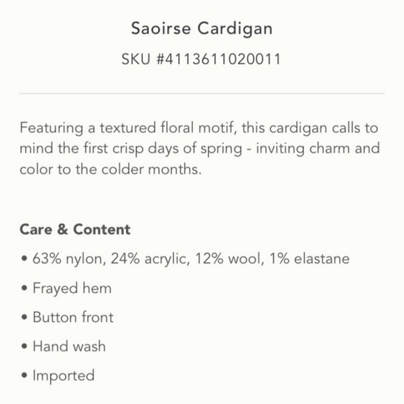 Saoirse cardigan - Picture 5 of 9